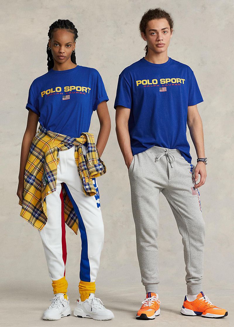 ポロ ラルフ ローレン T シャツ メンズ 青 クラシック フィット Polo Sport ジャージー AZWIG4683